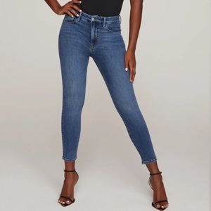 Good American Good Legs Slim Fit High Rise Jeans